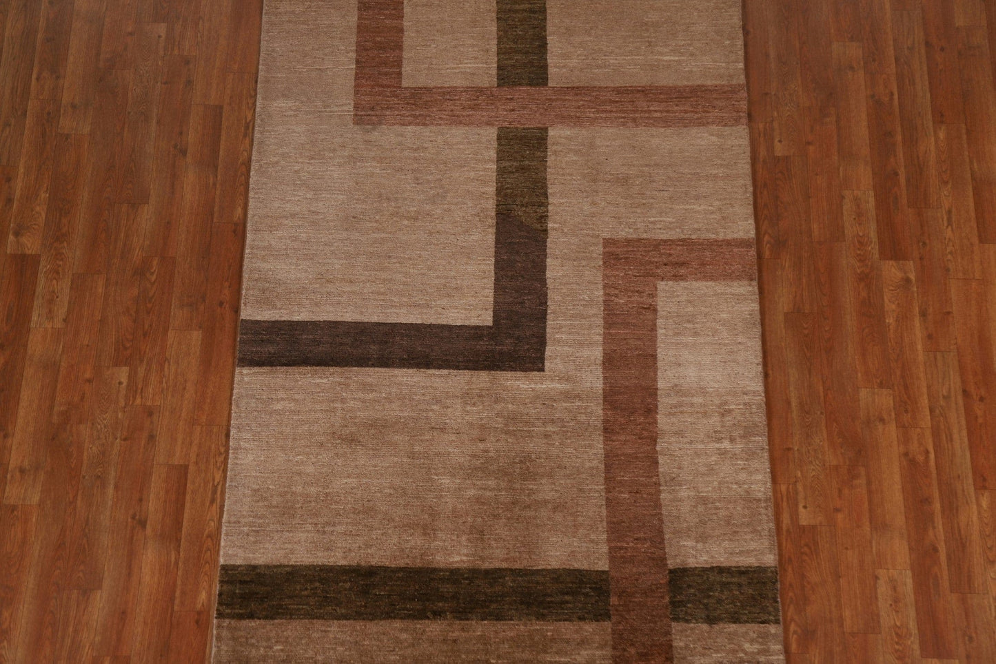 Gabbeh Kashkoli Modern Area Rug 4x7