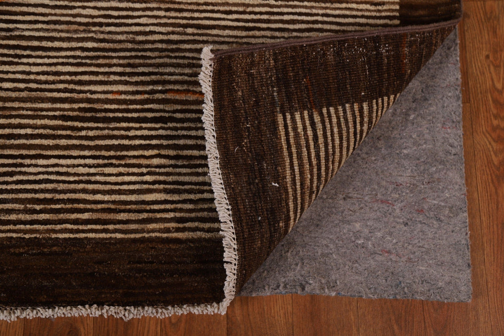 Beige/ Brown Gabbeh Kashkoli Modern Area Rug 6x9