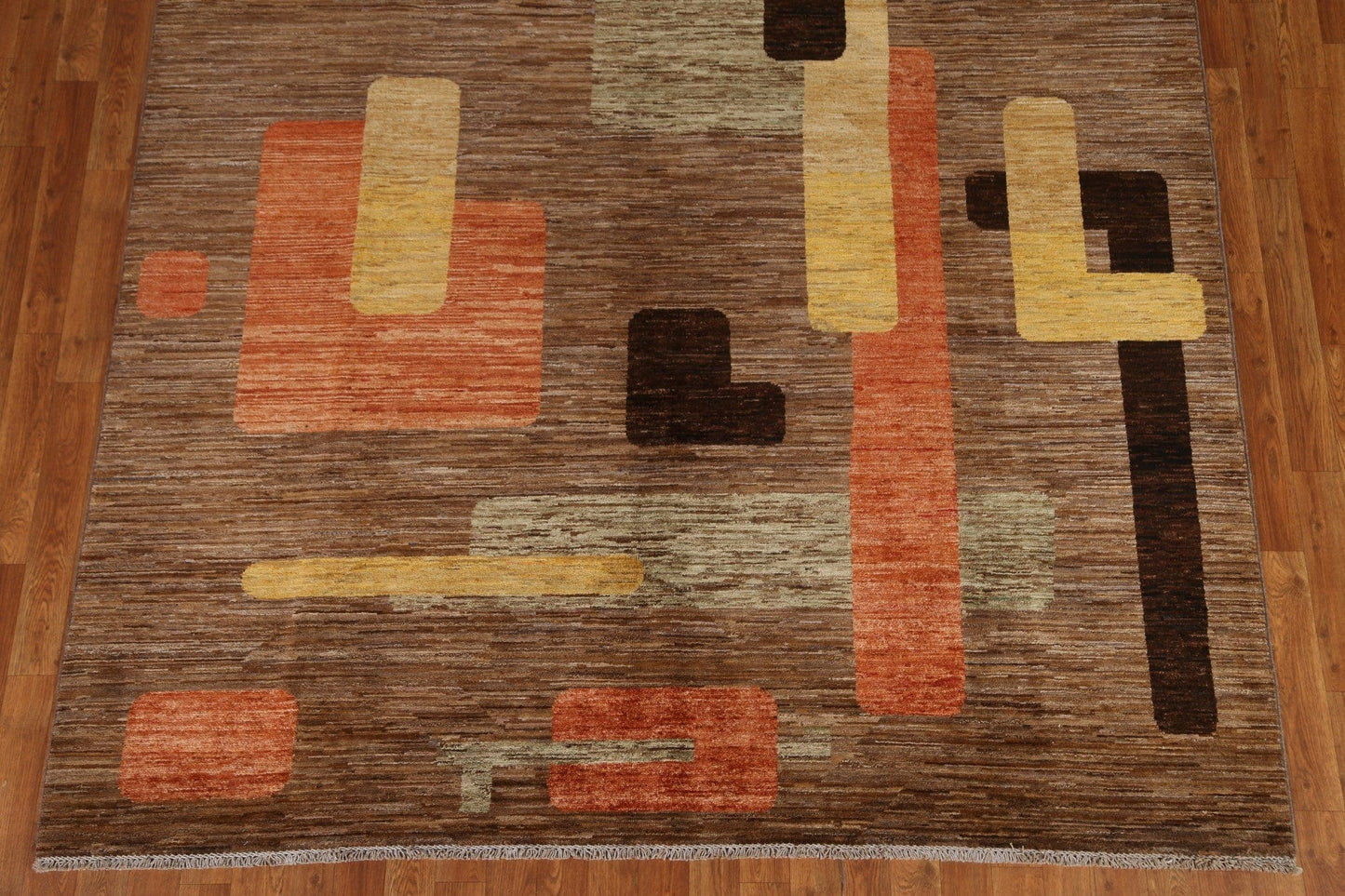 Gabbeh Kashkoli Contemporary Area Rug 7x8