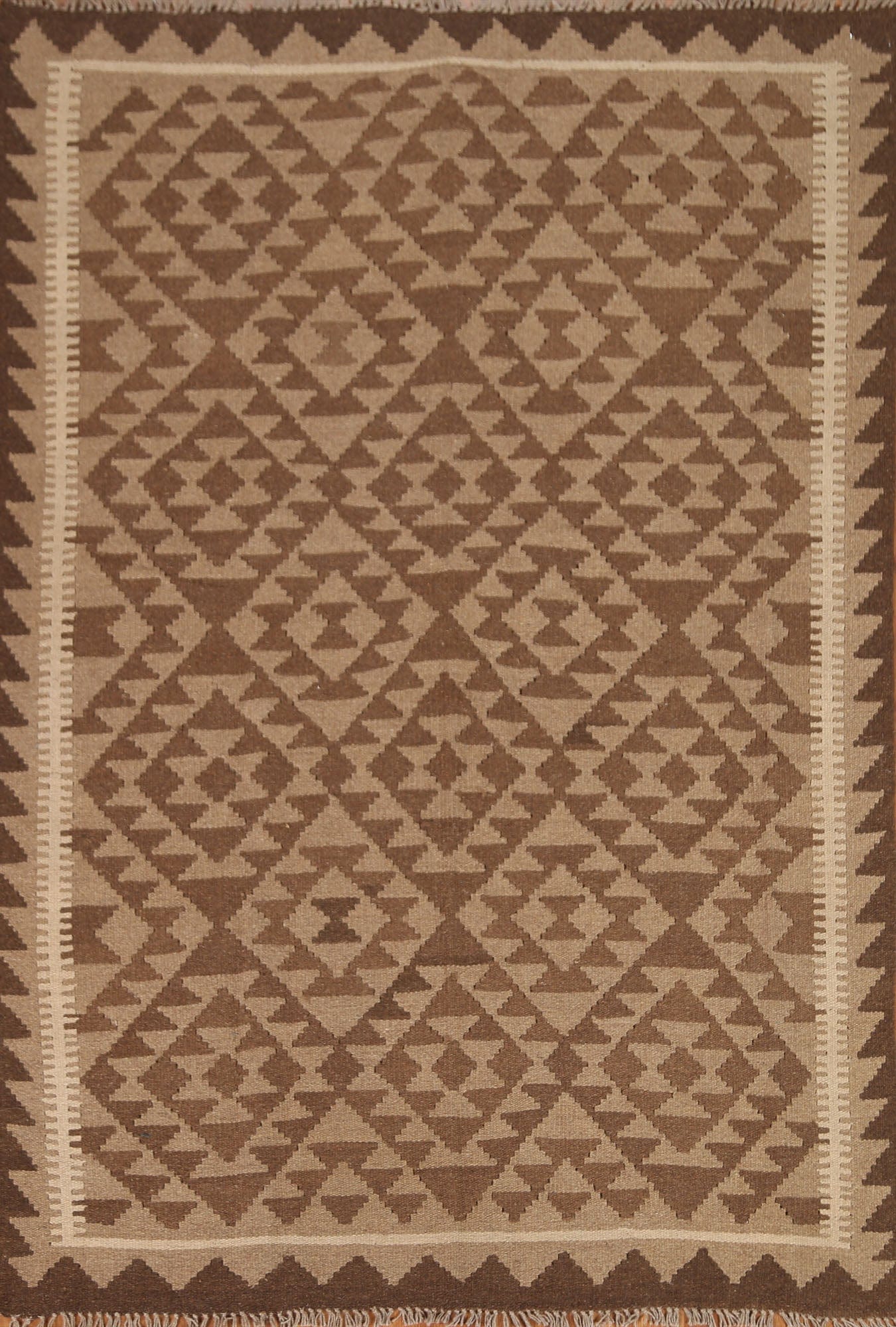 Tribal Kilim Hand Woven Area Rug 5x6