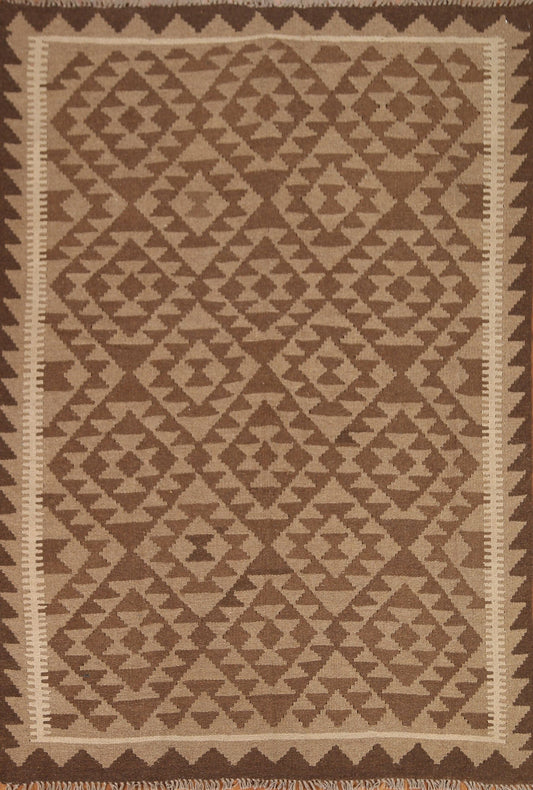 Tribal Kilim Hand Woven Area Rug 5x6