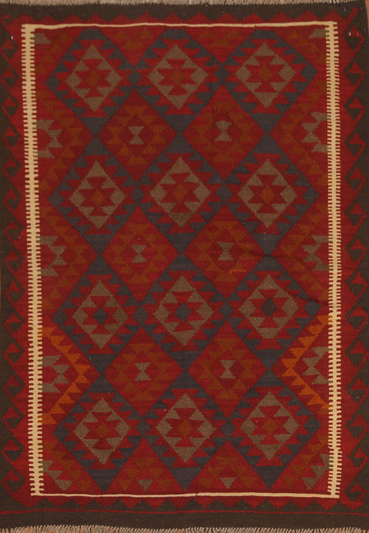 Tribal Kilim Hand Woven Area Rug 5x7