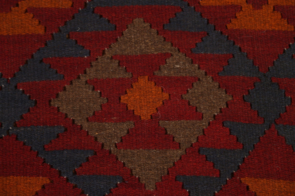 Wool Kilim Hand Woven Area Rug 7x10