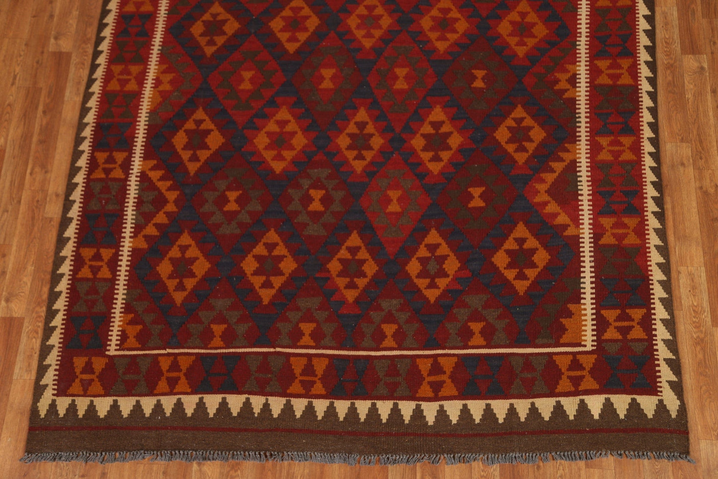 Tribal Kilim Hand Woven Area Rug 7x10