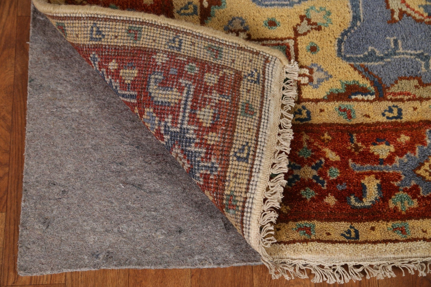 Handmade Heriz Serapi Area Rug 6x9