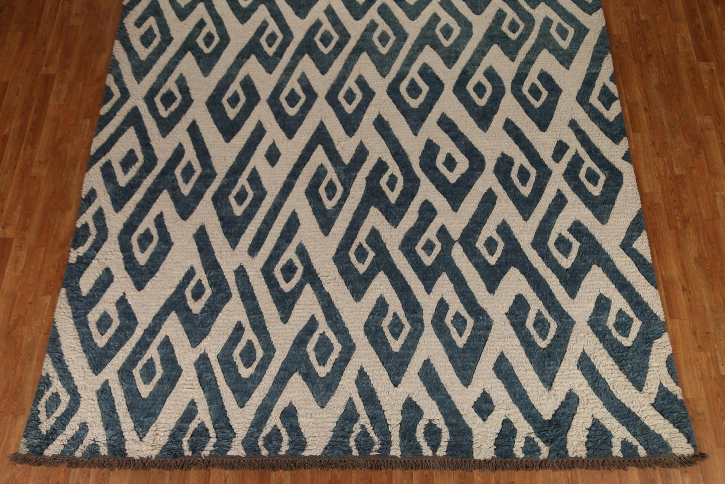 Contemporary Moroccan Area Rug 9x11