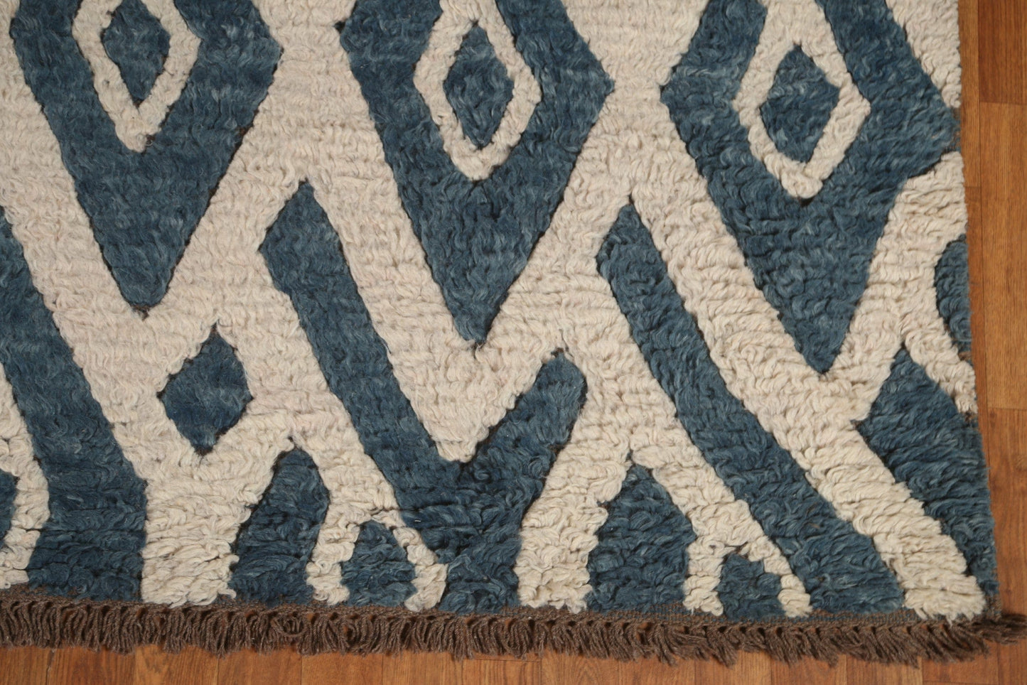 Contemporary Moroccan Area Rug 9x11