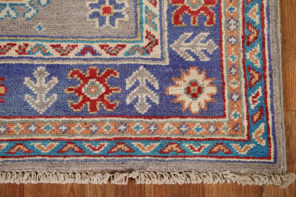 Geometric Kazak Pakistani Runner Rug 3x10