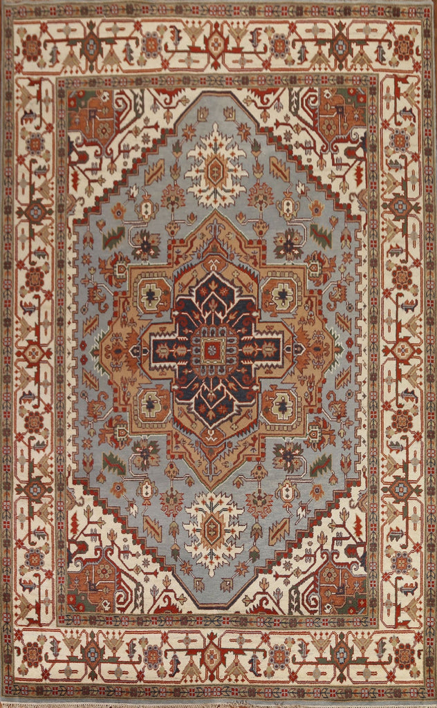 Geometric Heriz Serapi Oriental Area Rug 9x12