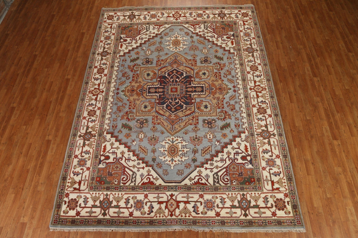 Geometric Heriz Serapi Oriental Area Rug 9x12