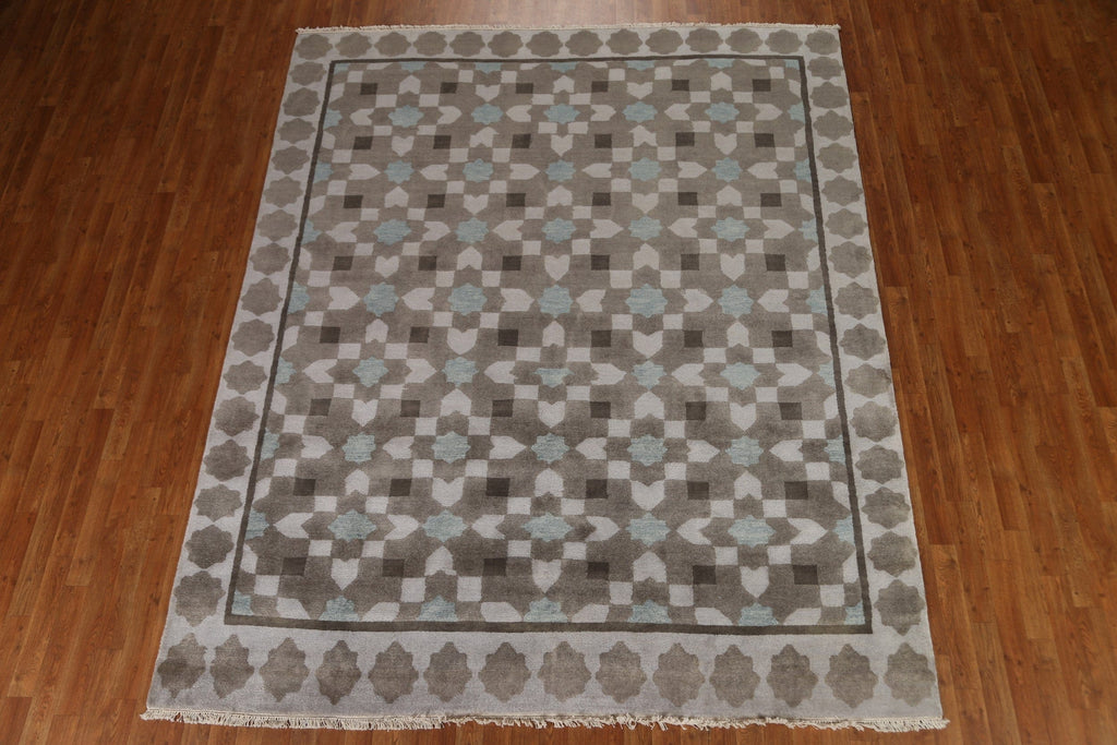 Geometric Gabbeh Modern Area Rug 8x10