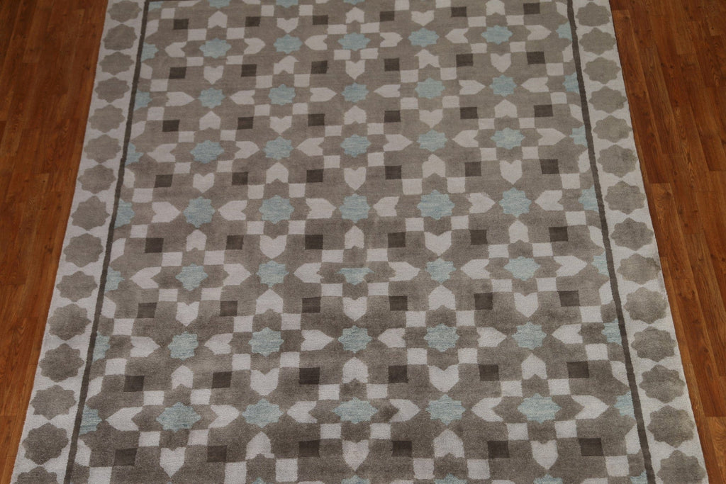 Geometric Gabbeh Modern Area Rug 8x10