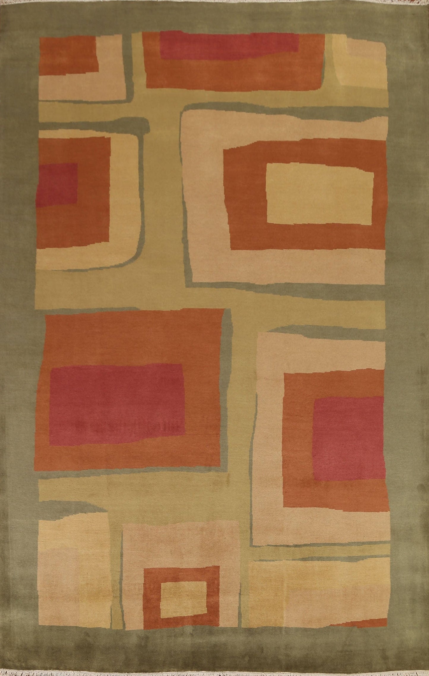 Geometric Gabbeh Modern Area Rug 8x11