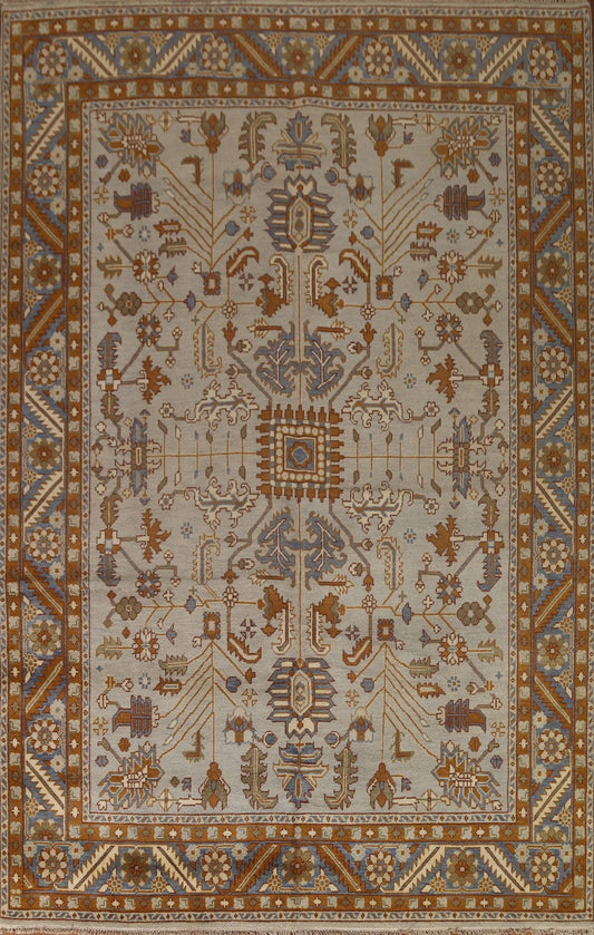 All-Over Geometric Heriz Serapi Wool Area Rug 9x12