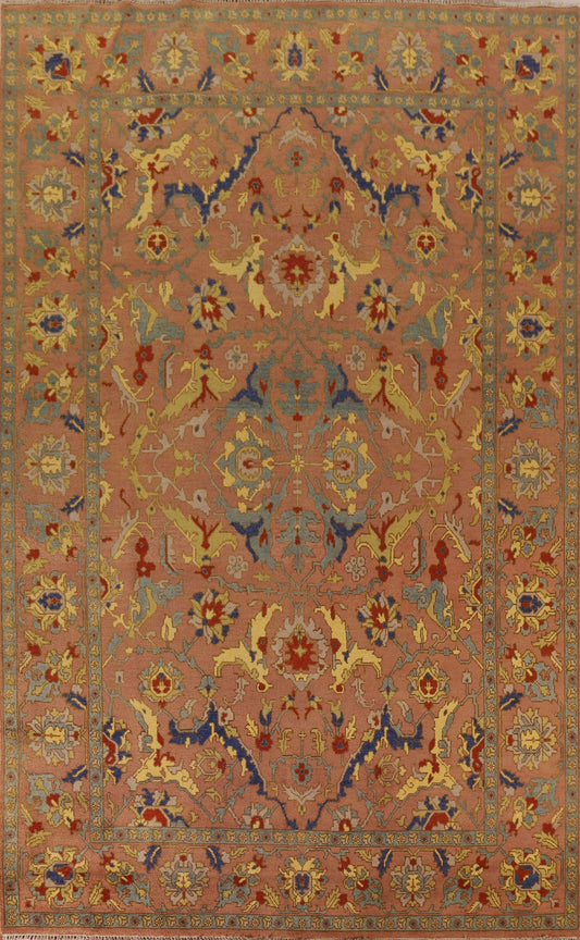 All-Over Heriz Serapi Oriental Large Rug 10x14