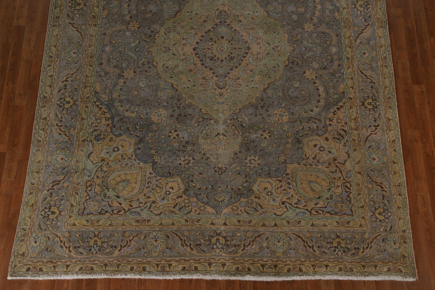 Distressed Tabriz Persian Area Rug 8x11