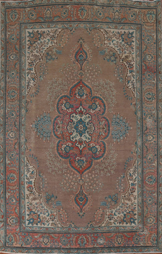 Handmade Wool Tabriz Persian Area Rug 8x10