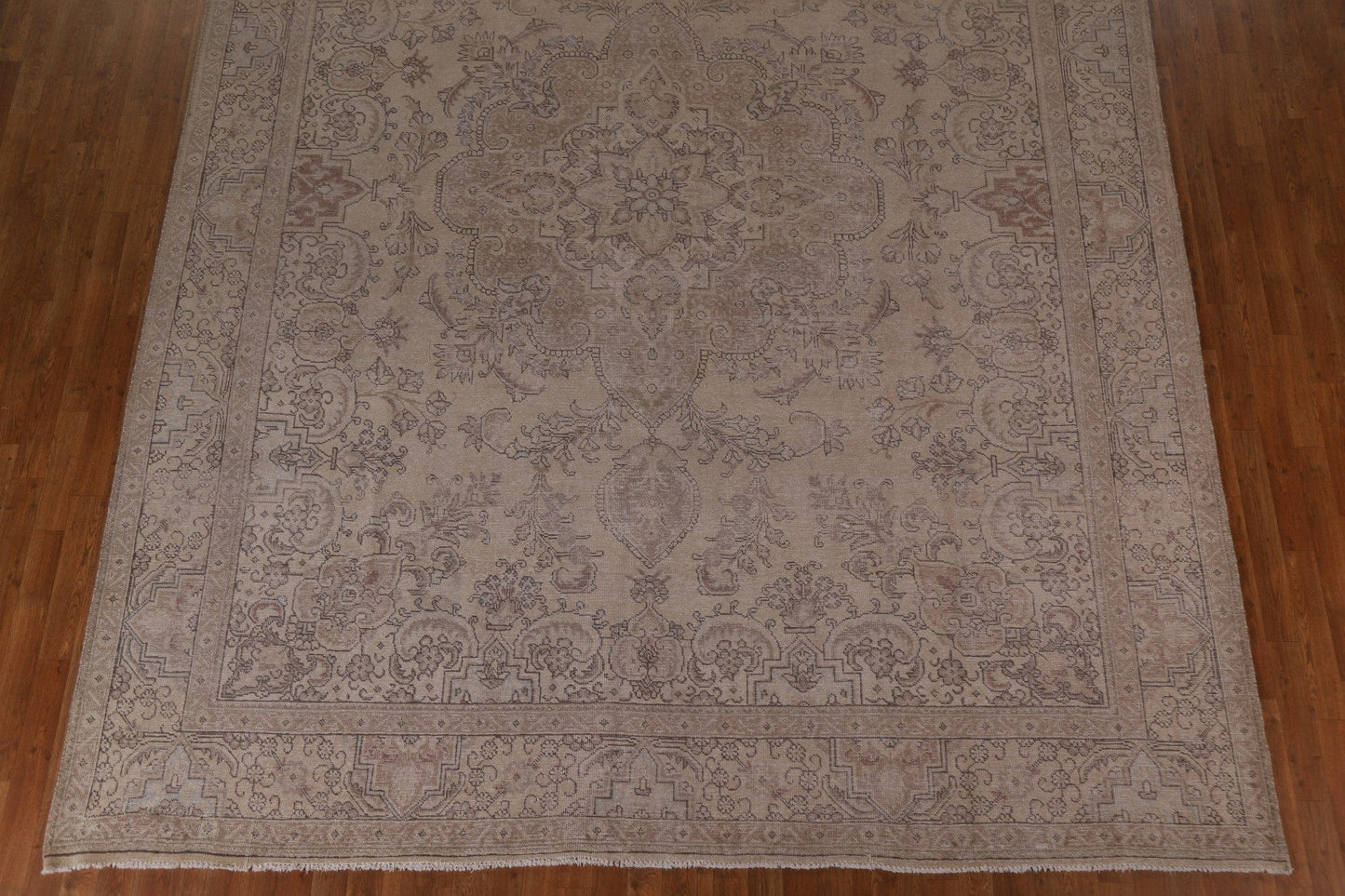 Distressed Tabriz Persian Area Rug 10x13