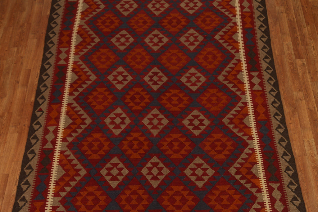 Geometric Kilim Oriental Area Rug 7x10