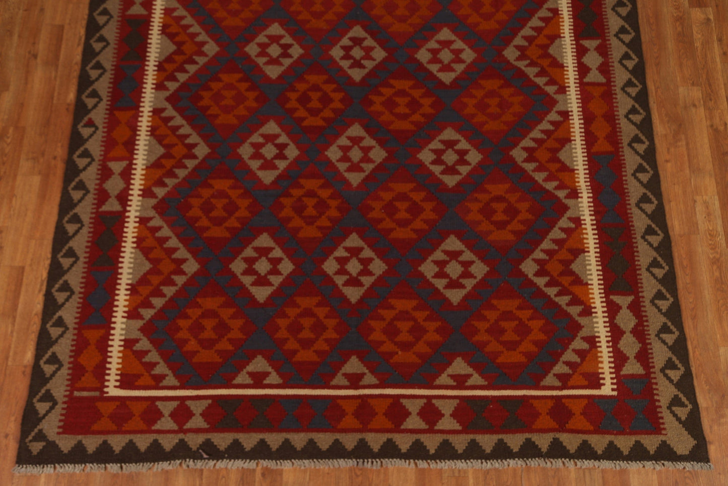 Geometric Kilim Oriental Area Rug 7x10