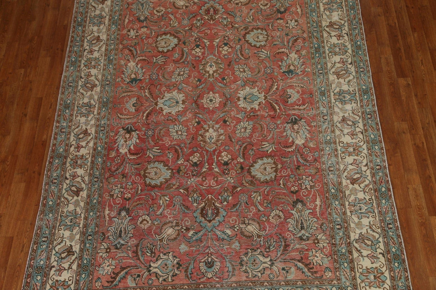 Floral Tabriz Persian Area Rug 7x11