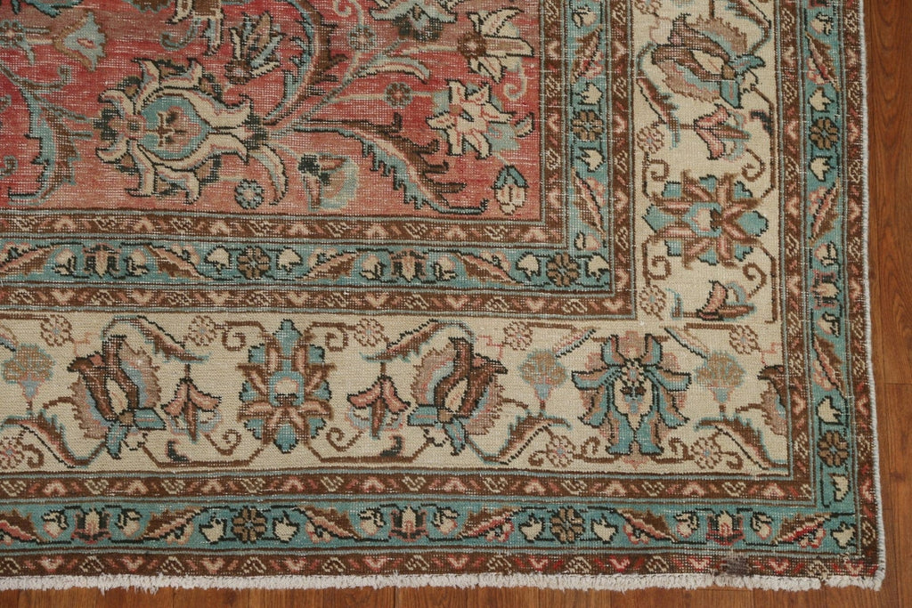 Floral Tabriz Persian Area Rug 7x11