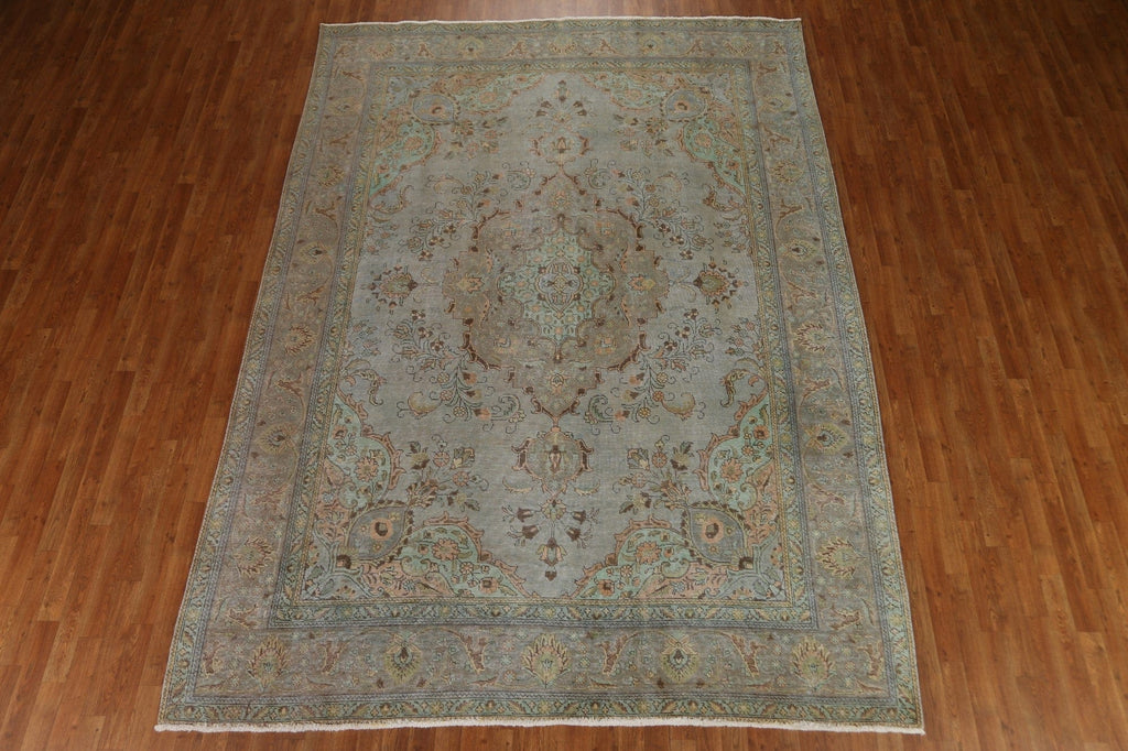 Over-Dyed Tabriz Persian Area Rug 8x11