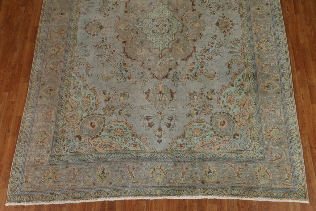 Over-Dyed Tabriz Persian Area Rug 8x11