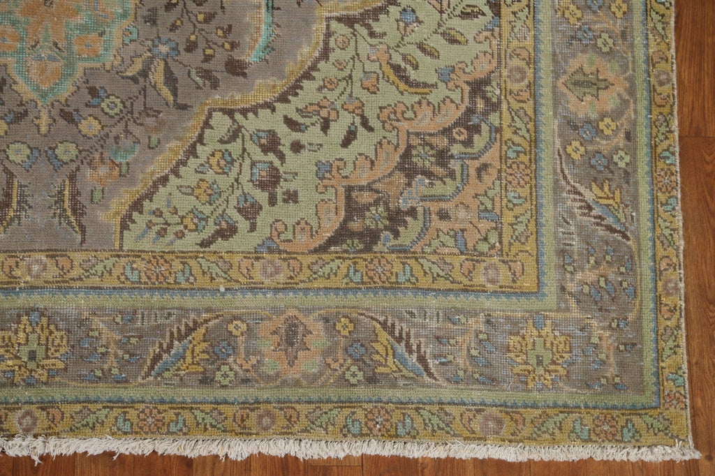 Over-Dyed Tabriz Persian Area Rug 6x10