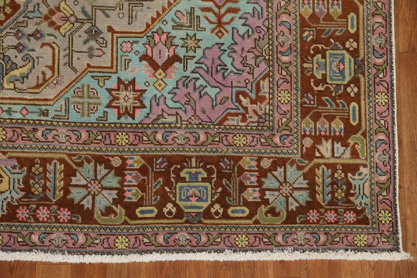 Over-Dyed Tabriz Persian Area Rug 7x9