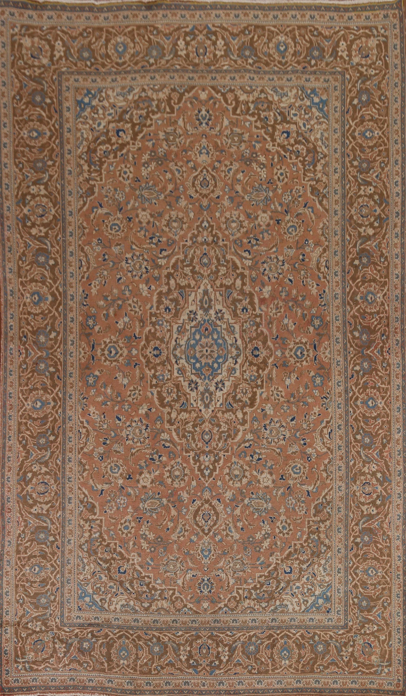 Traditional Kashan Persian Area Rug 6x10