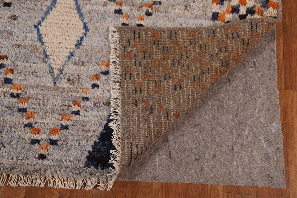 Trellis Wool Moroccan Area Rug 7x10