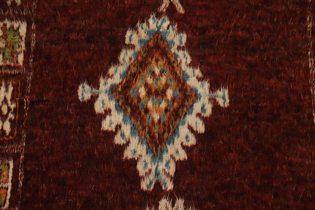 Tribal Moroccan Berber Wool Area Rug 6x10