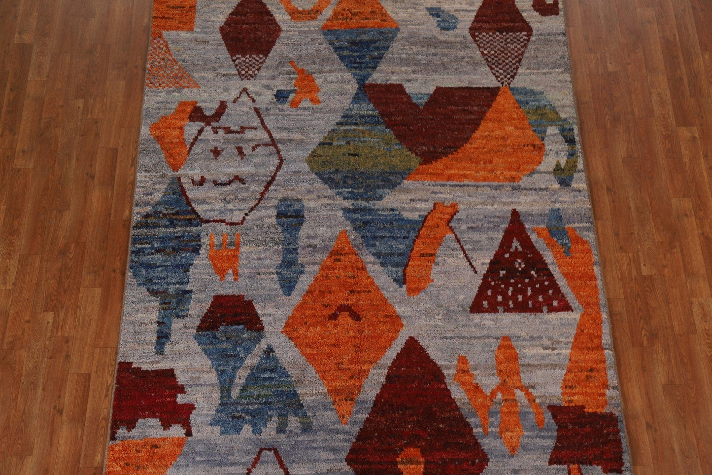 Geometric Moroccan Oriental Area Rug 6x9