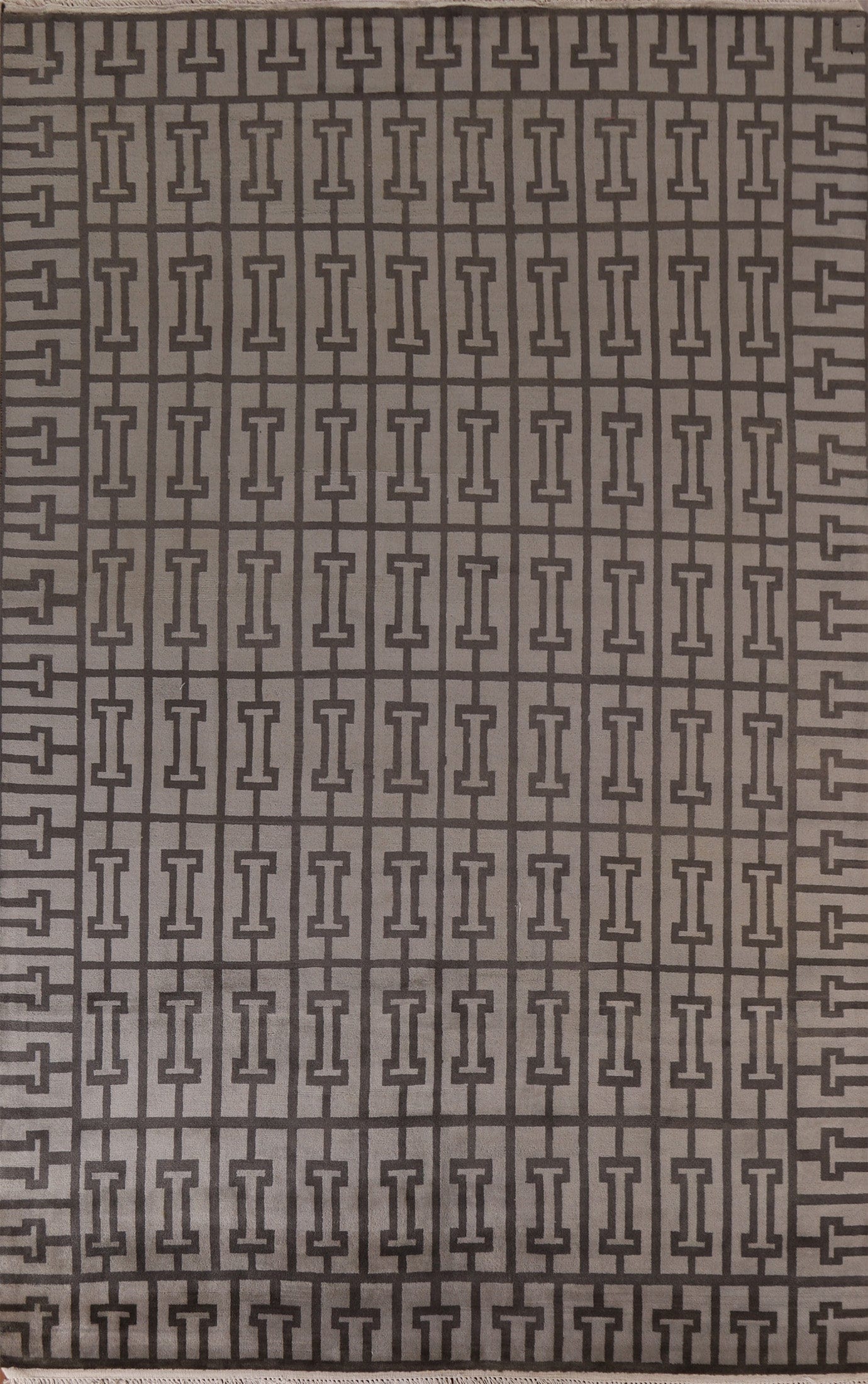 All-Over Gabbeh Contemporary Area Rug 8x11