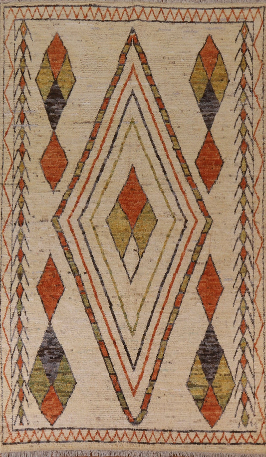 Geometric Moroccan Oriental Area Rug 7x10