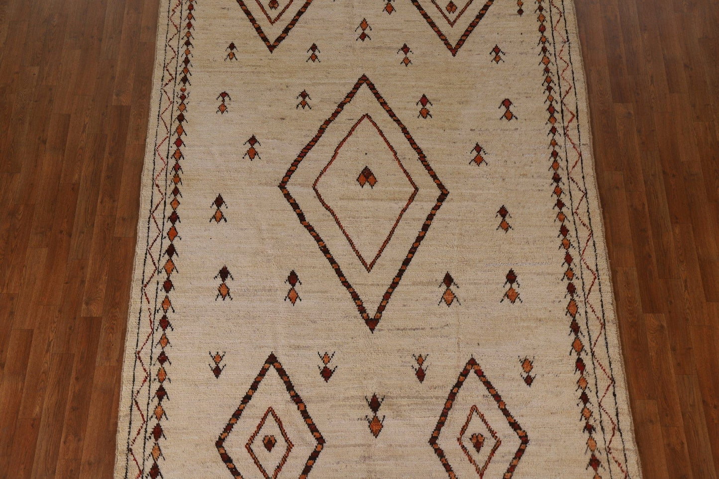 Tribal Moroccan Oriental Area Rug 6x10