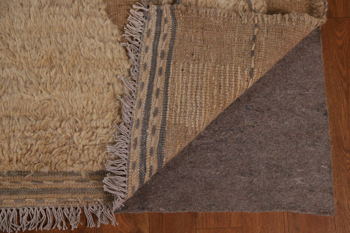 Handmade Moroccan Large Area Rug 10x14