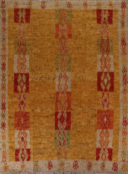 Tribal Wool Moroccan Berber Area Rug 8x10