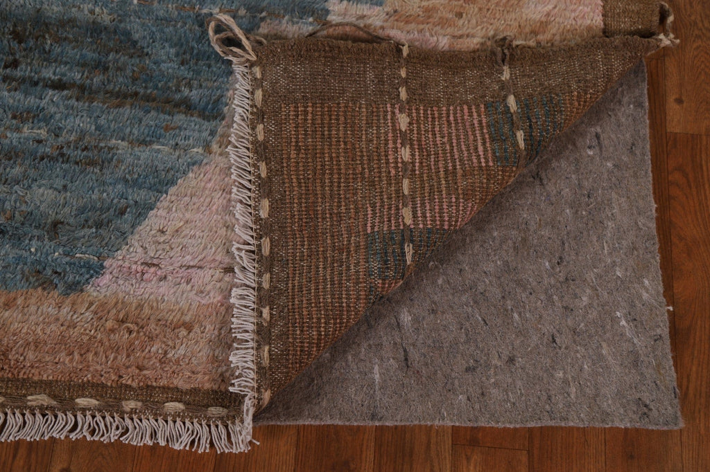 Pink Moroccan Handmade Area Rug 8x10