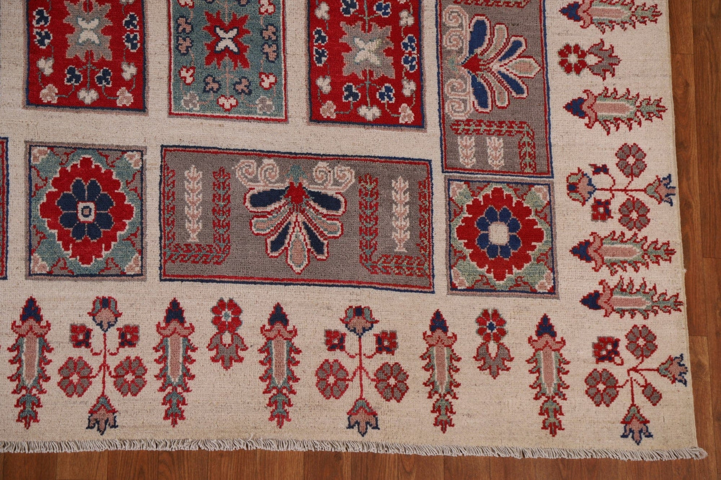 Handmade Kazak Wool Large Rug 10x14