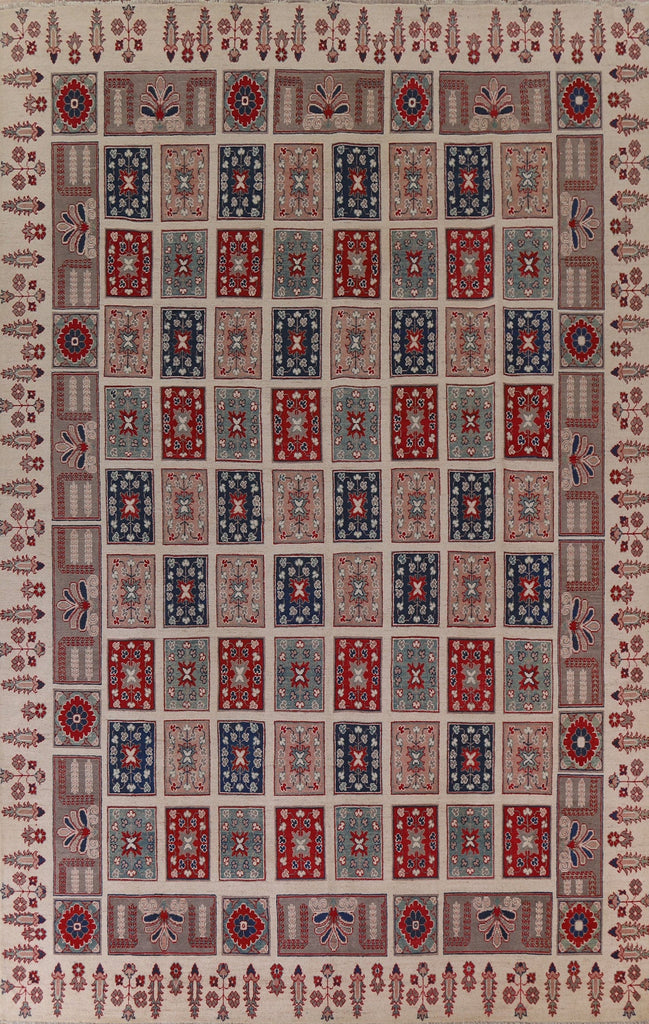 Handmade Kazak Wool Large Rug 10x14