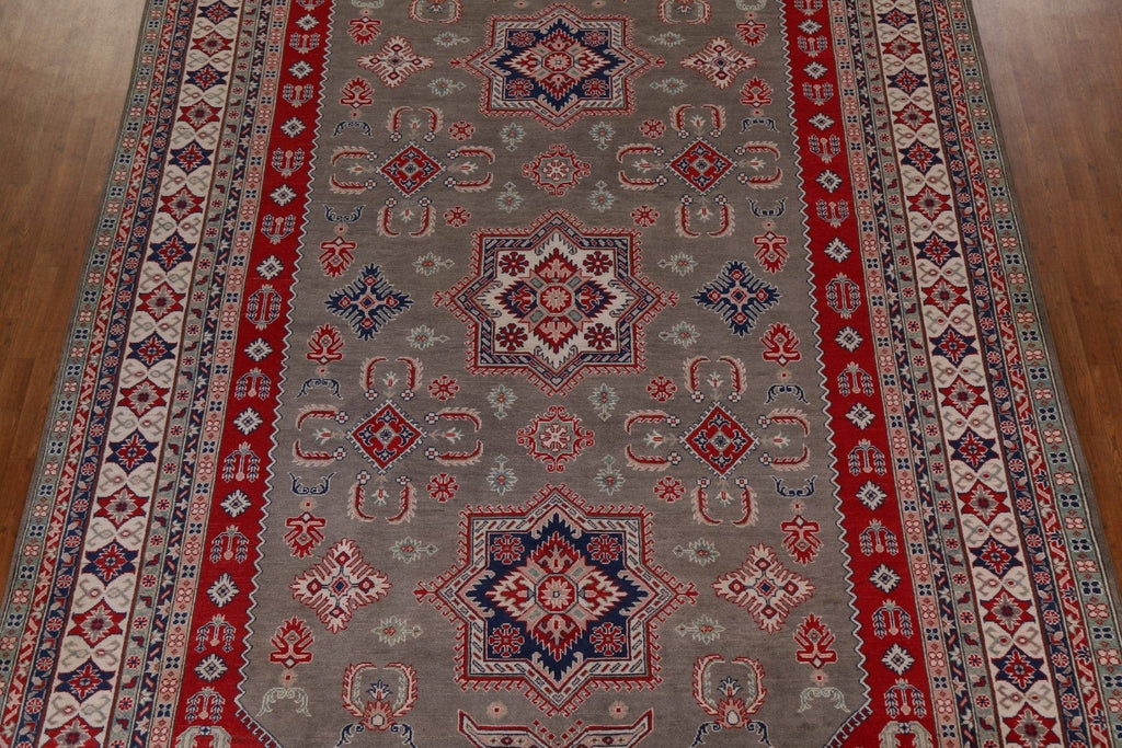 Geometric Kazak Handmade Area Rug 10x13