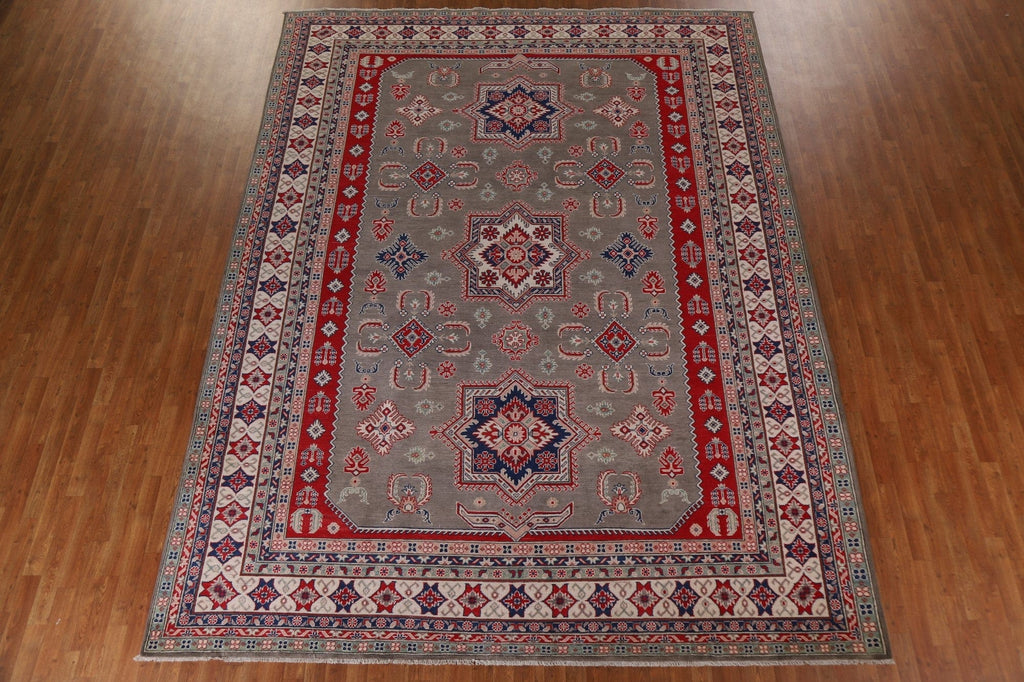 Geometric Kazak Handmade Area Rug 10x13