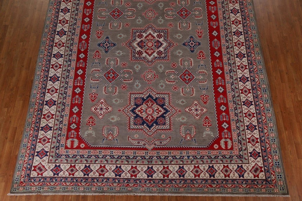 Geometric Kazak Handmade Area Rug 10x13