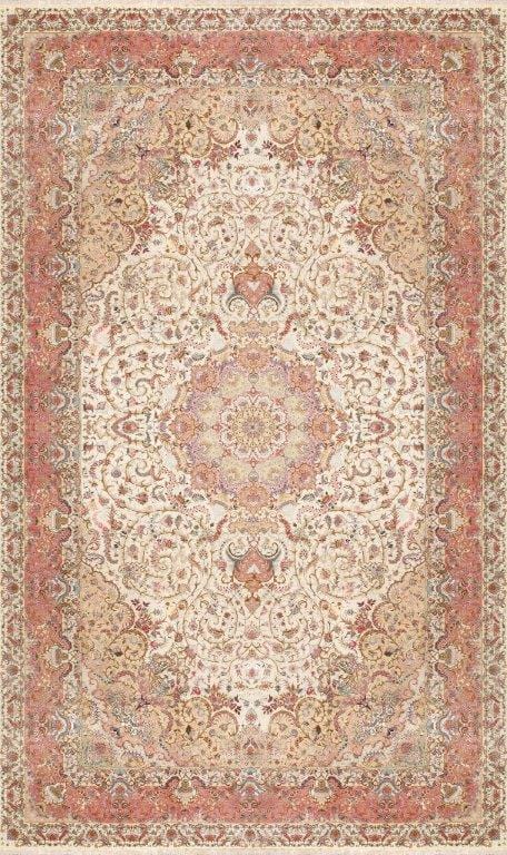 Tabriz Collection Hand-Knotted Multi Lamb's Wool Area Rug- 16' 3" X 27' 2"