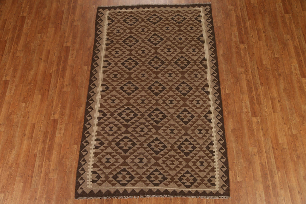 Tribal Kilim Hand Woven Area Rug 5x8