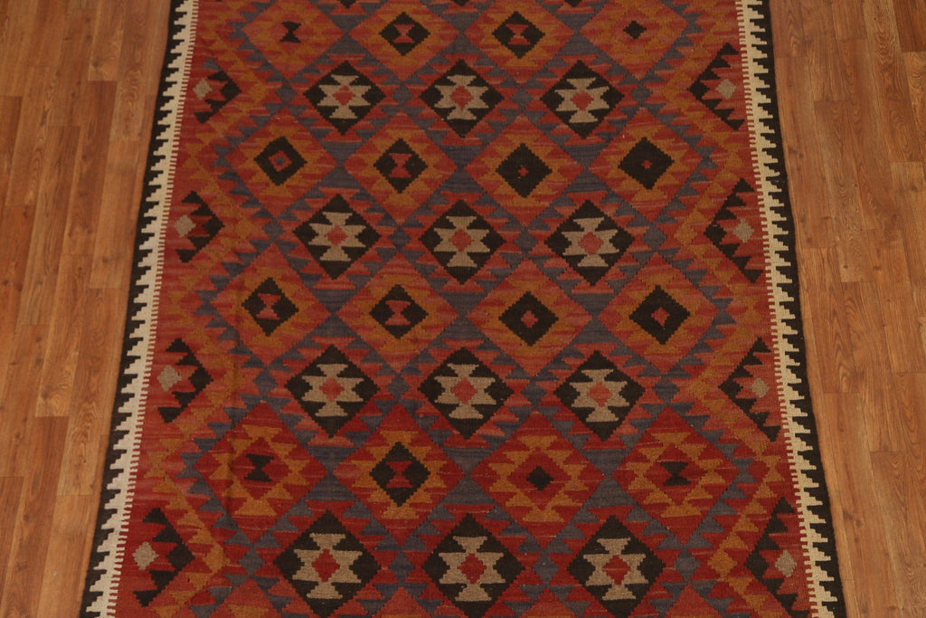 Geometric Kilim Oriental Area Rug 6x8