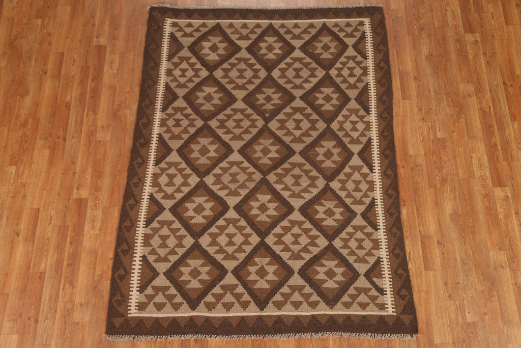 Geometric Kilim Oriental Area Rug 5x7