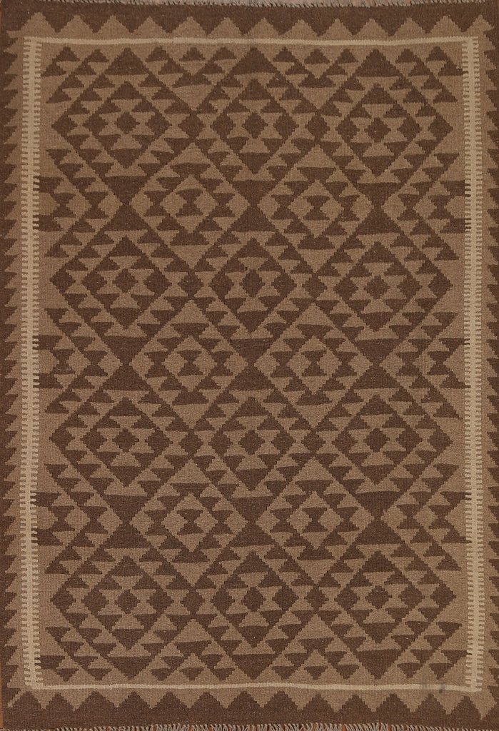 Geometric Kilim Oriental Area Rug 5x7